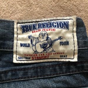 True religion vintage section straight size 30 jeans